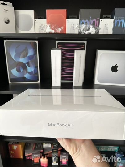 MacBook Air m1 space gray новый чек от М.Видео
