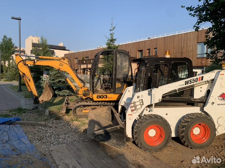 Аренда минипогрузчика гусеничного в Москве и мо