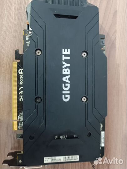 Видеокарта gtx 1060 6gb на восстановление