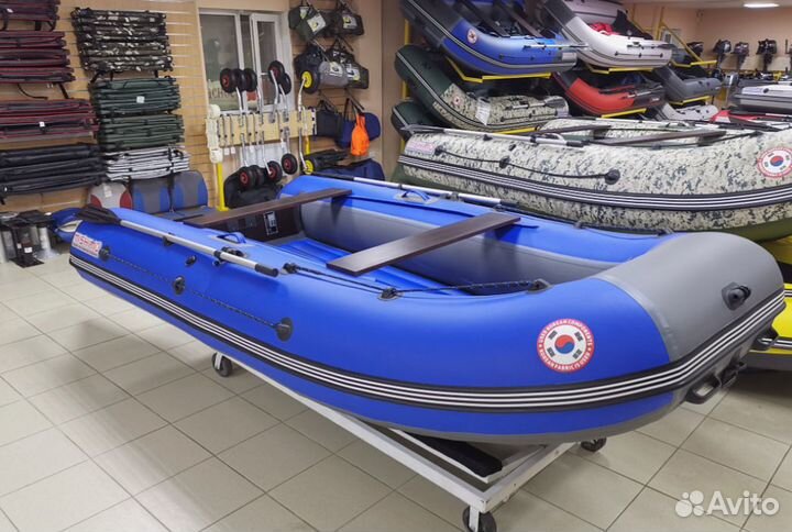 Лодка mishimo sport 400-синий