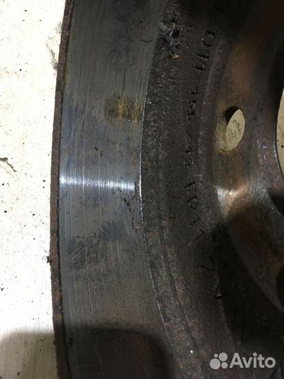 Барабан тормозной задний Шкода Фабия 2