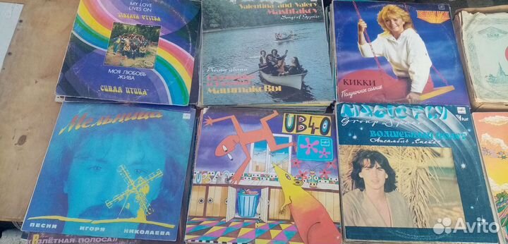 Виниловые пластинки СССР