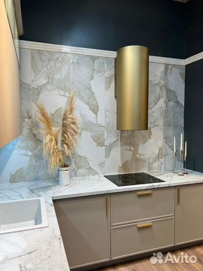 Кухня в стиле IKEA с замером