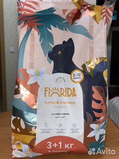 Корм для котят Florida
