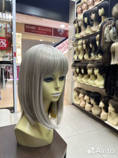 Парик каре с челкой