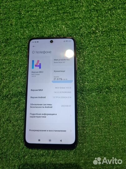 Xiaomi Redmi Note 10T, 4/128 ГБ