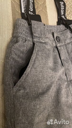 Зимние брюки для мальчика 110Button Blue