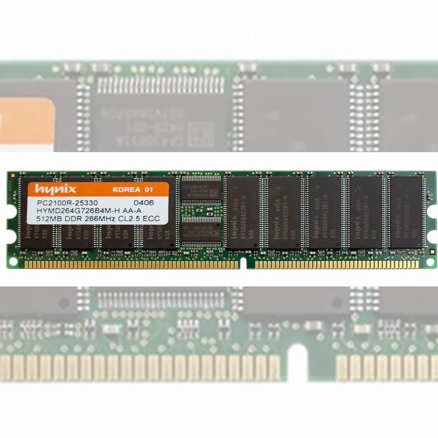 [HYMD264G726B4M-H] Оперативная Память Hynix 512mb Hymd264g726b4m-H