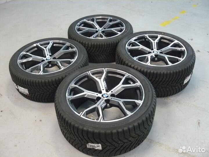 Колеса R21 оригинал BMW X5 G05 X6 G06 стиль 741M