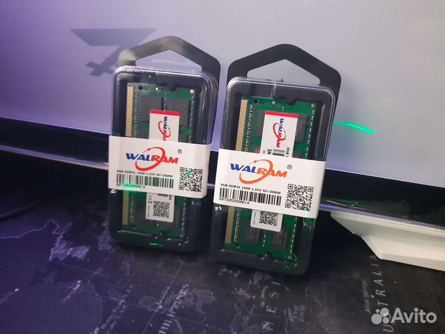 Оперативная память ddr3l 8gb для ноутбука новая