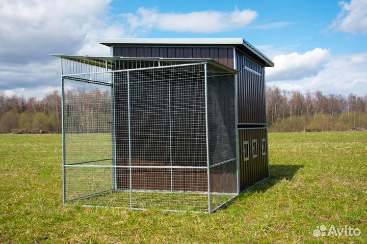Выгул к курятнику теплоисухо на 45 кур