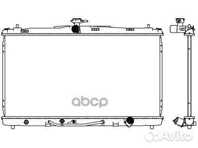 Радиатор двигателя 34618540 Sakura
