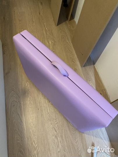 Кушетка косметологическая складная лавандовая