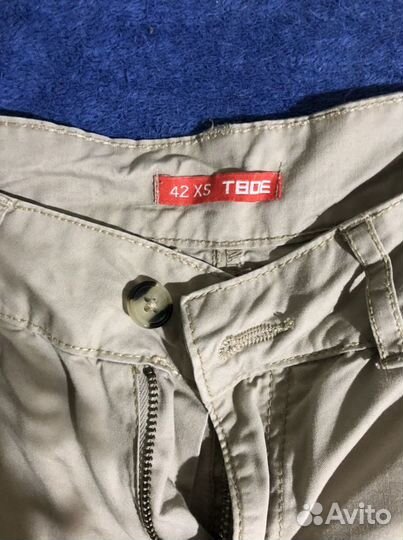 Шорты бежевые с высокой посадкой