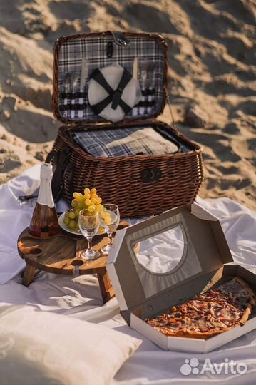Корзина для пикника. Прокат реквизита для фото