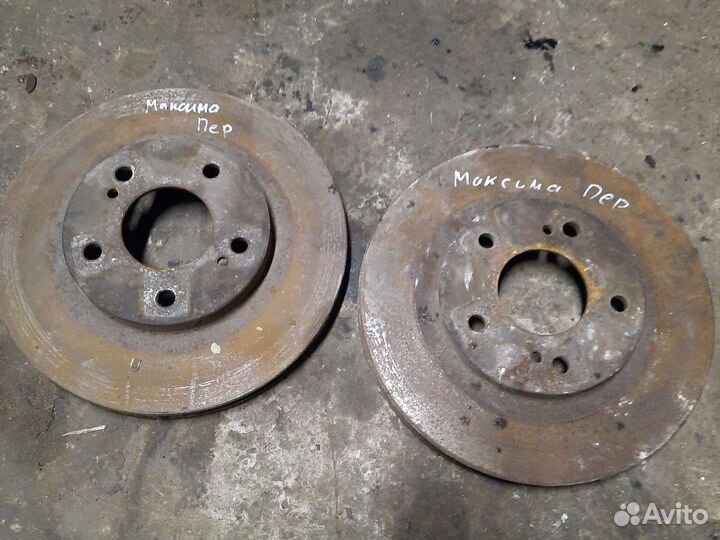 Тормозной диск передний nissan maxima a32