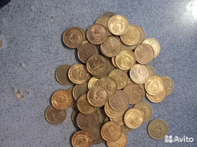 Монеты СССР 2 копейки