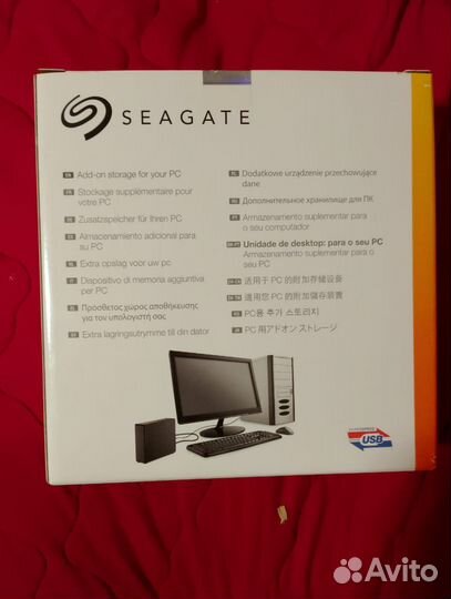Внешний жесткий диск Seagate Expansion 8 тб