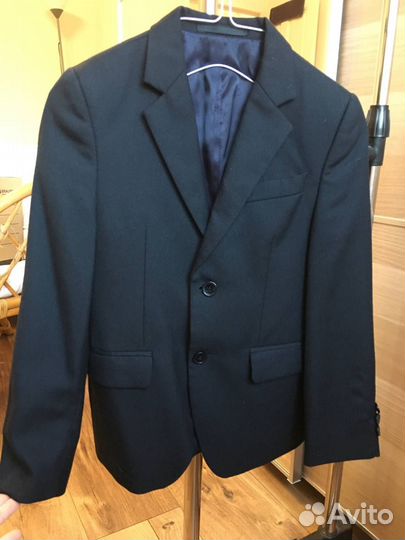 Пиджак школьный для мальчика 128