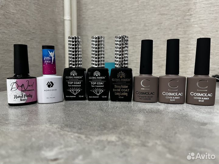 Маникюрный набор (гель лаки, лампа,аппарат)