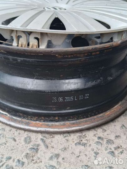 Штампованные диски r15 на volkswagen polo