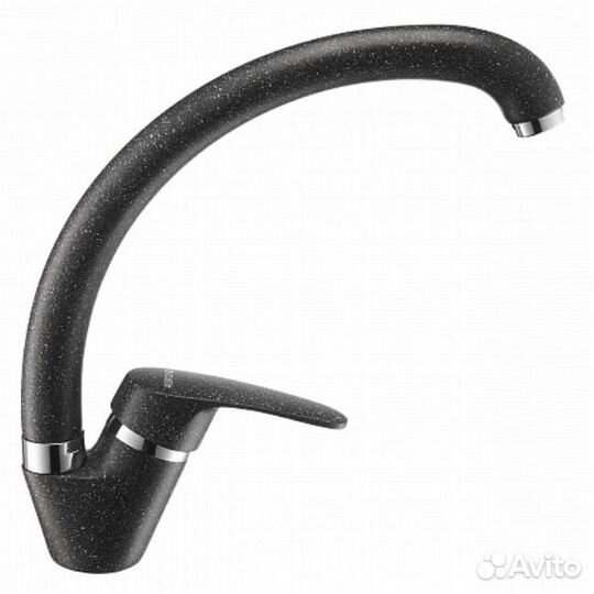 Смеситель Акватон нимо для кухни графит (1AX002fcx