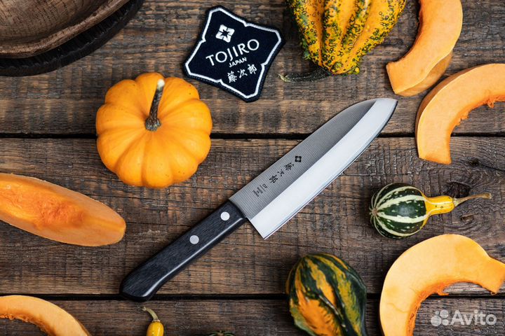 Японский Шеф Нож Сантоку tojiro F-301