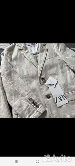 Пиджак Zara boys 122 (7 лет)