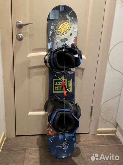 Сноуборд детский, рост 130-145, ботинки 37-39