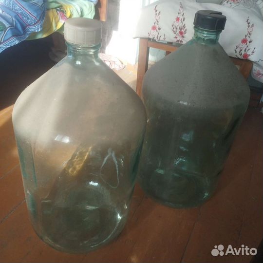 Бутыль стеклянная 25 литров