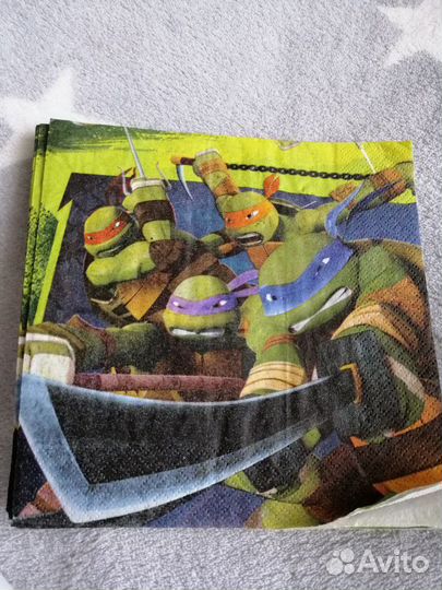 Украшения для дня рождения ребенка Черепашки ниндз