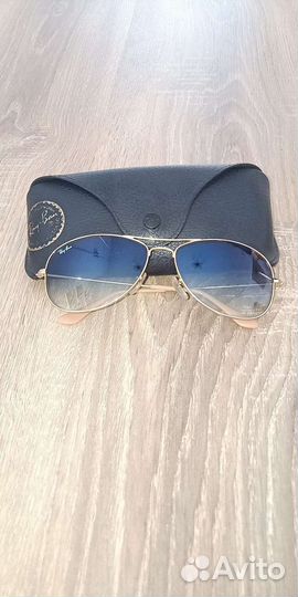 Очки Ray-Ban с чехлом Aviator Large Metal RB