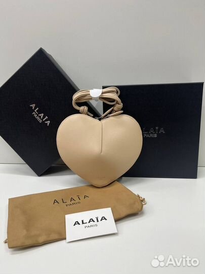 Сумка женская сердце Alaia в цвете