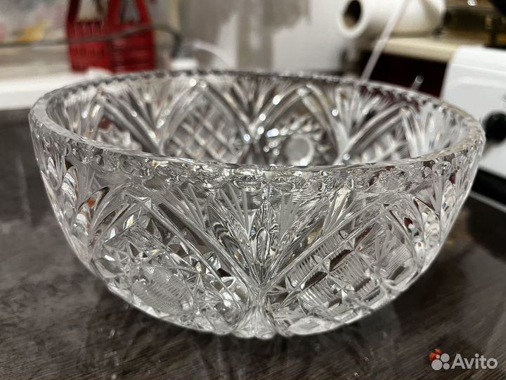 Хрустальная ваза