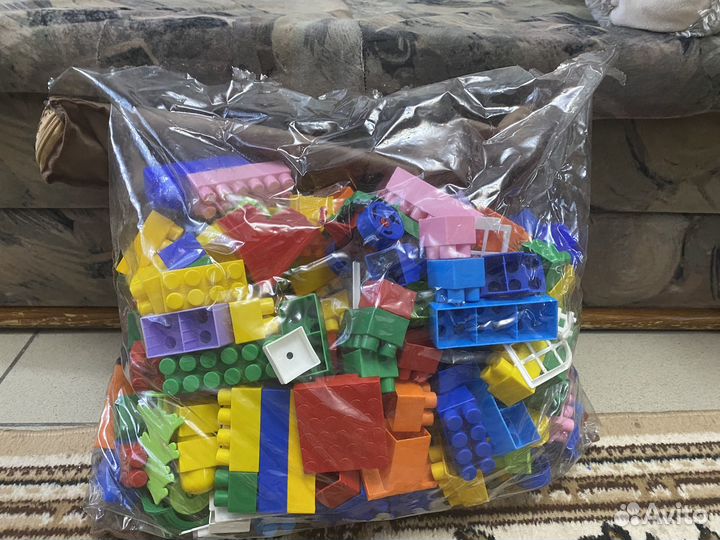 Конструктор и Lego duplo