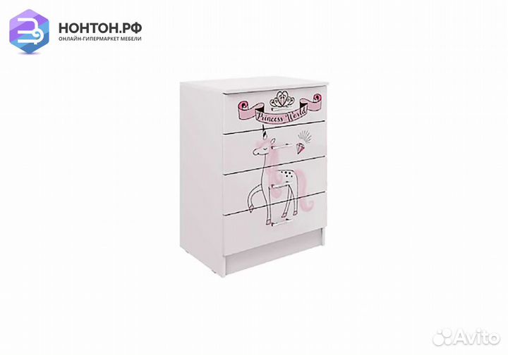 Комод Принцесса белый