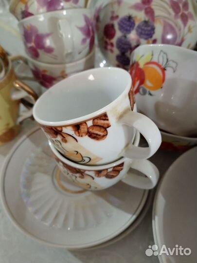 Посуда из цветного стекла