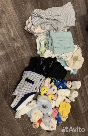 Вещи для новорожденных пакетом