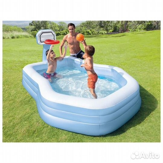 Игровой центр «Семейный» с баскетбольным кольцом