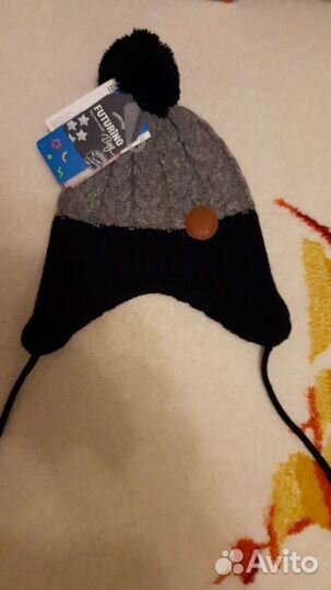 Шапка для мальчика 48-50