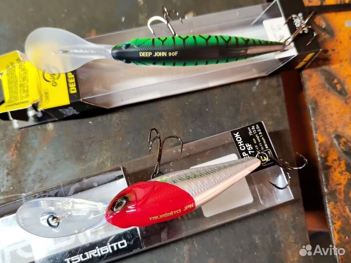 Воблеры для троллинга бу