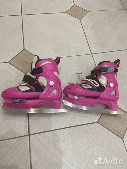 Коньки детские раздвижные atemi