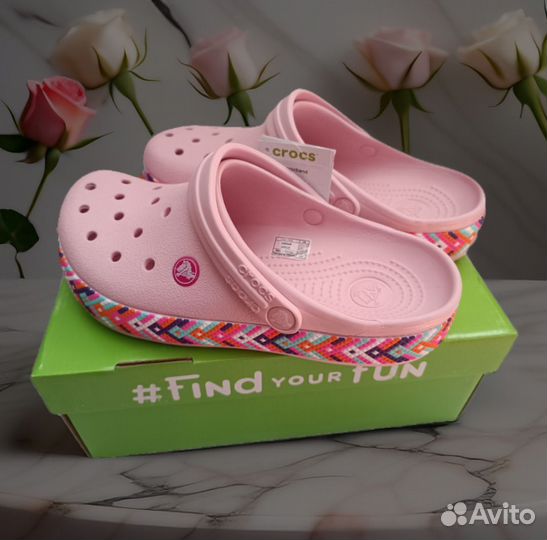 Crocs сабо женские