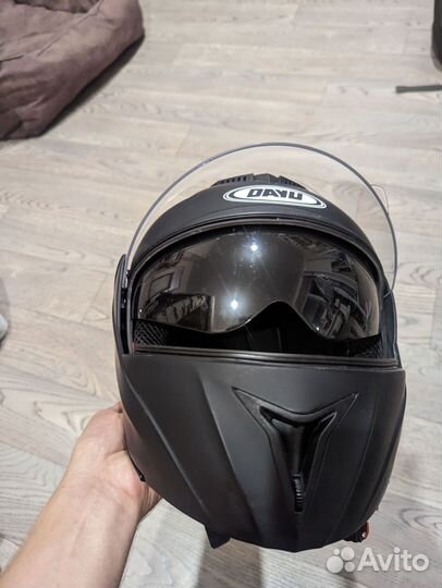 Мото шлем модуляр