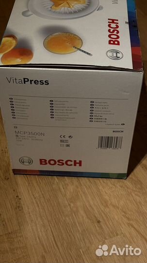 Соковыжималка Bosch VitaPress MCP3500N новая