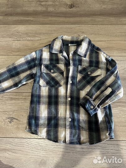 Детская фланеливая рубашка 110