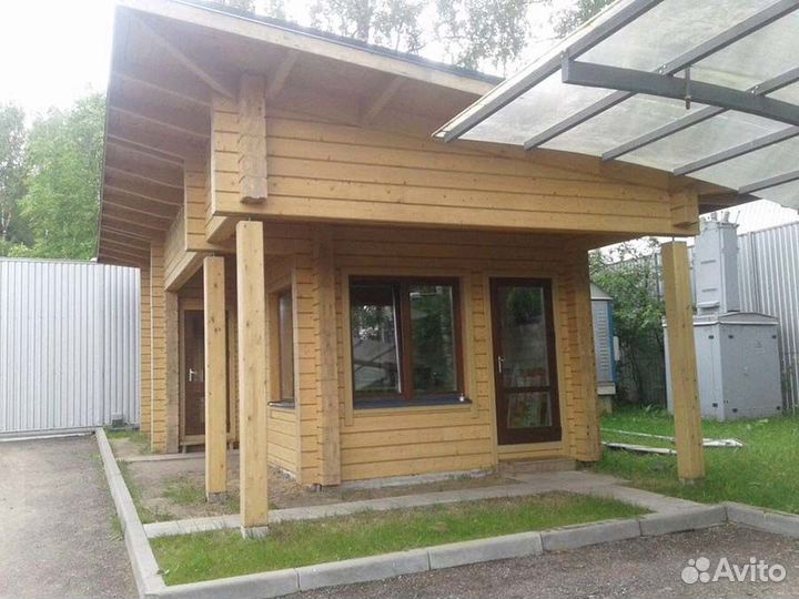 Дом из бруса