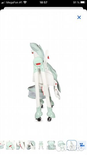 Стул для кормления Olsson All-in-one Green M08