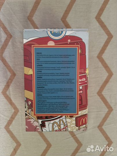 Стаканчик из McDonald's из Китая