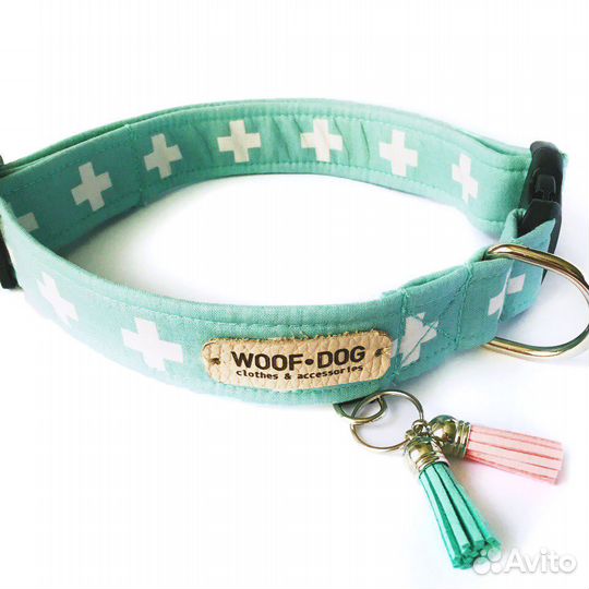 Ошейник ручной работы для собак новый